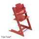 STOKKE Tripp Trapp jedálenská stolička warm red, baby set, pultík white