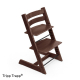 STOKKE Tripp Trapp jedálenská stolička walnut brown, baby set, pultík White