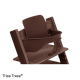 STOKKE Tripp Trapp jedálenská stolička walnut brown, baby set, pultík White