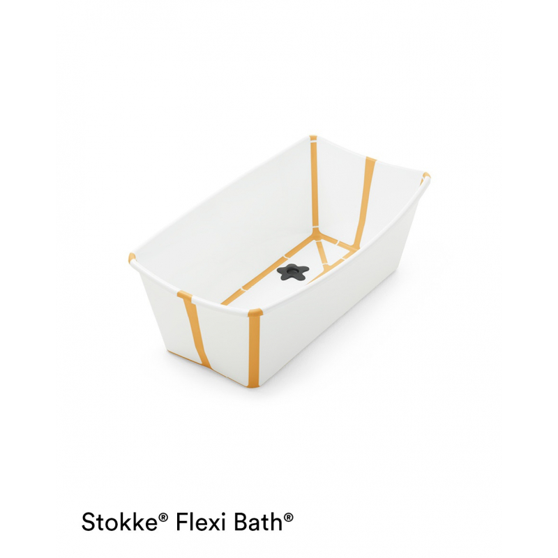 STOKKE Flexi Bath vanička na kúpanie s termosenzitívnou nálepkou white aqua