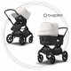 BUGABOO Fox 3 - 2. kombinácia Podvozok Black / Misty White