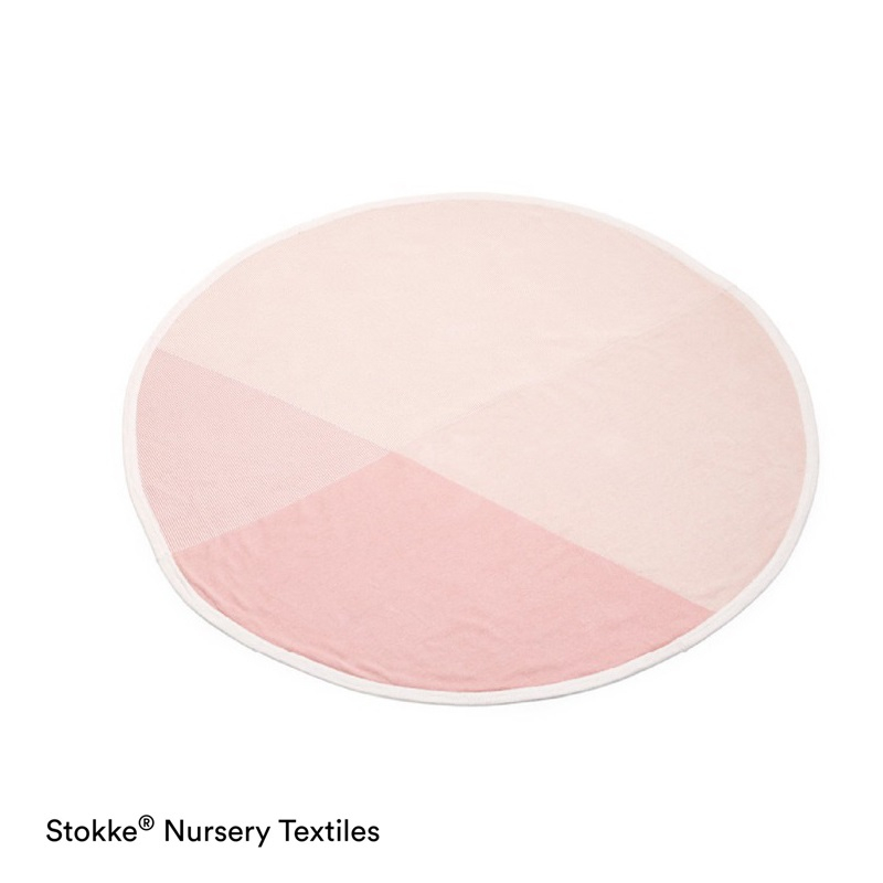 STOKKE Deka Knit pink, 95cm priemer