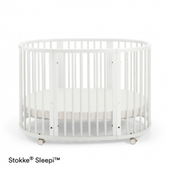 Postieľka STOKKE Sleepi 120 cm White