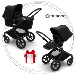 2. kombinácia BUGABOO Fox 2 - BLACK / BLACK / BLACK