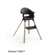 STOKKE Clikk jedálenská stolička black natural