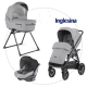 INGLESINA Aptica XT 2022 3.kombinácia - HORIZON GREY hlboká vanička, športová sedačka, autosedačka Darwin