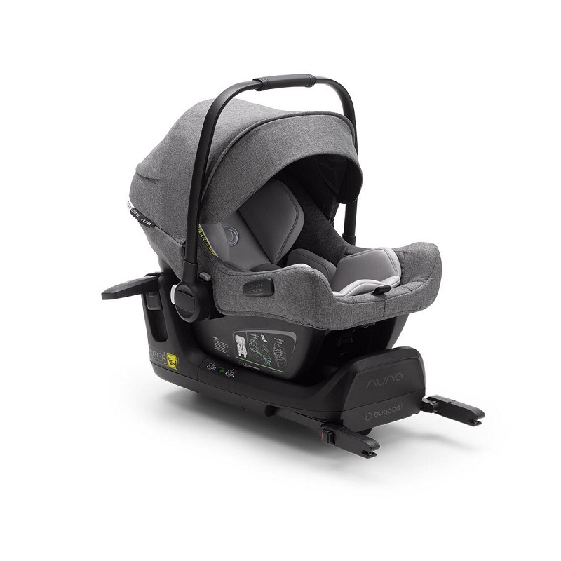 Autosedačka BUGABOO Turtle Air + Isofixová báza BUGABOO Wings - Grey melange