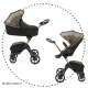 2- kombinácia kočíka STOKKE Xplory X Black/Black - Rich Black