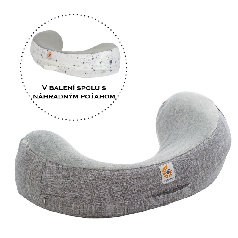 Vankúš na kojenie ERGOBABY - Grey