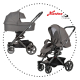 2. kombinácia kočíka HARTAN VIP GTS - 902