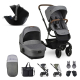 EASYWALKER Harvey3 s 3XL príslušenstvom Exclusive Grey