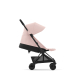 CYBEX Coya Matt Black - Peach Pink