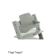 Set STOKKE Tripp Trapp Jedálenská stolička Glacier green, Baby set Glacier green, Pultík White