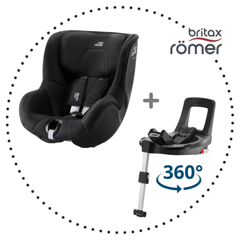 BRITAX-ROMER Dualfix 3 i-size + Base 5Z - Galaxy Black