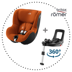 BRITAX-ROMER Dualfix 3 i-size + Base 5Z - Golden Cognac