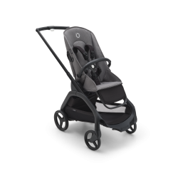 BUGABOO Dragonfly športový kočík BLACK / GREY MELANGE bez striešky