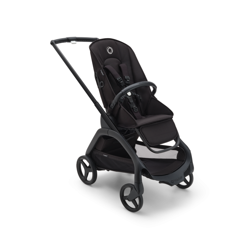 BUGABOO Dragonfly športový kočík BLACK / MIDNIGHT BLACK bez striešky