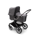 BUGABOO Fox 3 - Grphite / Grey Melange + Autosedačka Cybex Aton 5 -čierna + adapter