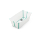 STOKKE Flexi Bath vanička na kúpanie s termosenzitívnou nálepkou white aqua