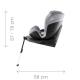 Autosedačka BRITAX-ROMER Swivel - Dusty Rose