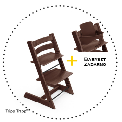 STOKKE Tripp Trapp jedálenská stolička walnut brown