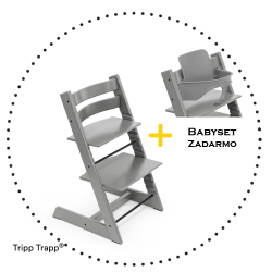 STOKKE Tripp Trapp jedálenská stolička storm grey