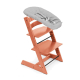 Set STOKKE Tripp Trapp Jedálenská stolička + Newborn set - Terracotta