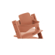 Set STOKKE Tripp Trapp Jedálenská stolička Terracotta, Baby set Terracotta, Pultík Black