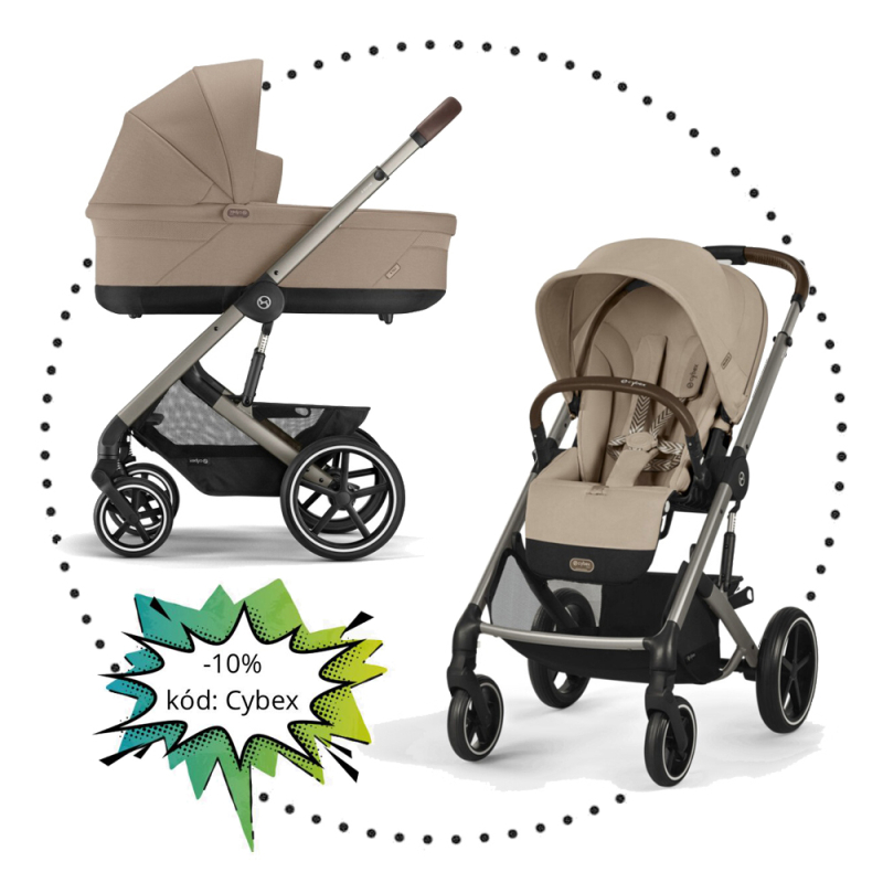 CYBEX Balios S Lux 2.kombinácia - Almond Beige
