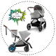 CYBEX e-Gazelle 2.kombinácia - Stone grey