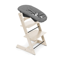 Set STOKKE Tripp Trapp Jedálenská stolička vanilla white + Newborn set anthracite