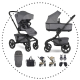 EASYWALKER Jimmey s 3XL príslušenstvom Iris Grey