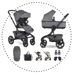 EASYWALKER Jimmey s 3XL príslušenstvom Iris Grey