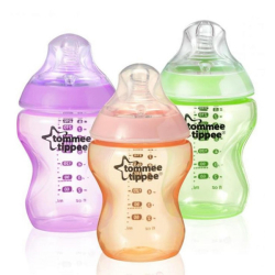 TOMMEE TIPPEE Set fliaš 3x260 ml COL Dievča