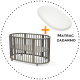 Postieľka STOKKE Sleepi Bed V3 - Hazy Grey ( bez matraca )