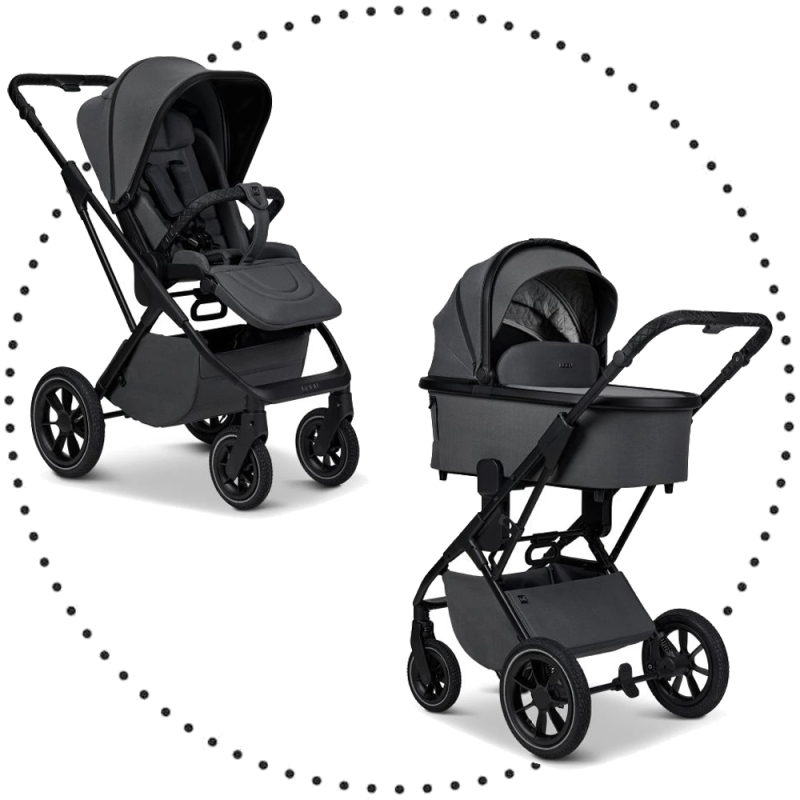 2. kombinácia MOON PIÚ black matt - Anthra