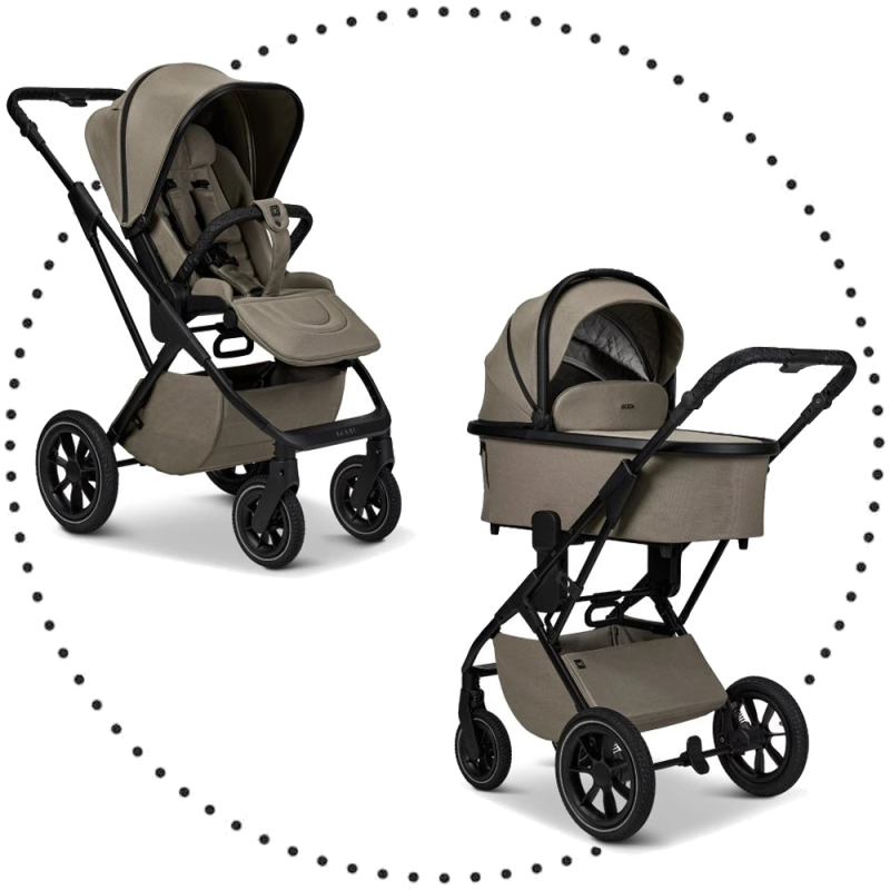 2. kombinácia MOON PIÚ black matt - Mud