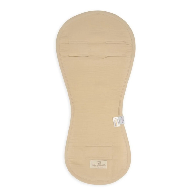 BABYMATEX Podložka do kočíka/autosedačky Paddi - béžové