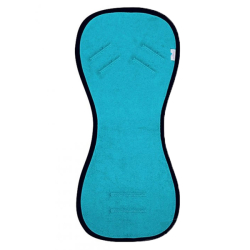 BABYMATEX Podložka do kočíka/autosedačky Paddi X tyrkysová