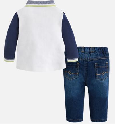MAYORAL 2-set rifle+tričko veľ. 4-6 m