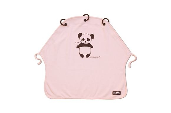 KURTIS Slnečná clona Panda Rosa