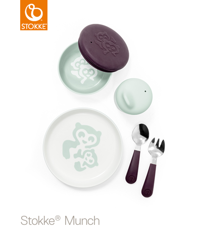 STOKKE Set na jedenie every day soft mint