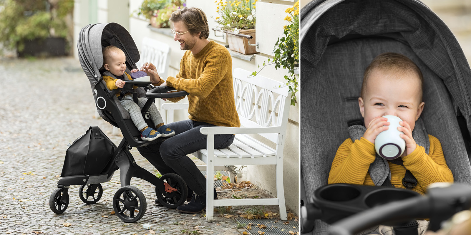 Snack Tray STOKKE Black