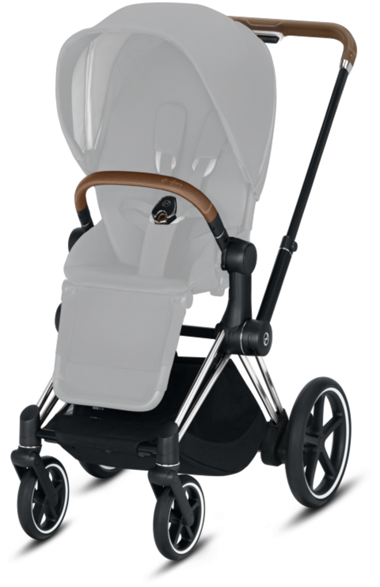CYBEX E-Priam Chrome/Brown+sedadlo, podvozok