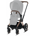 CYBEX E-Priam Rose Gold+sedadlo, podvozok