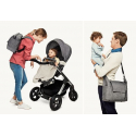 STOKKE Prebaľovacia taška black melange