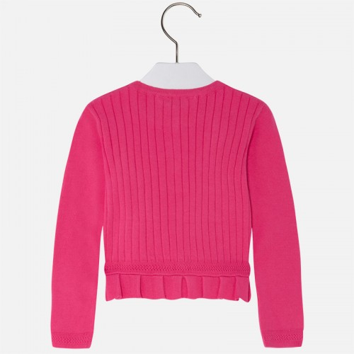 MAYORAL Kardigán fuchsia č.110