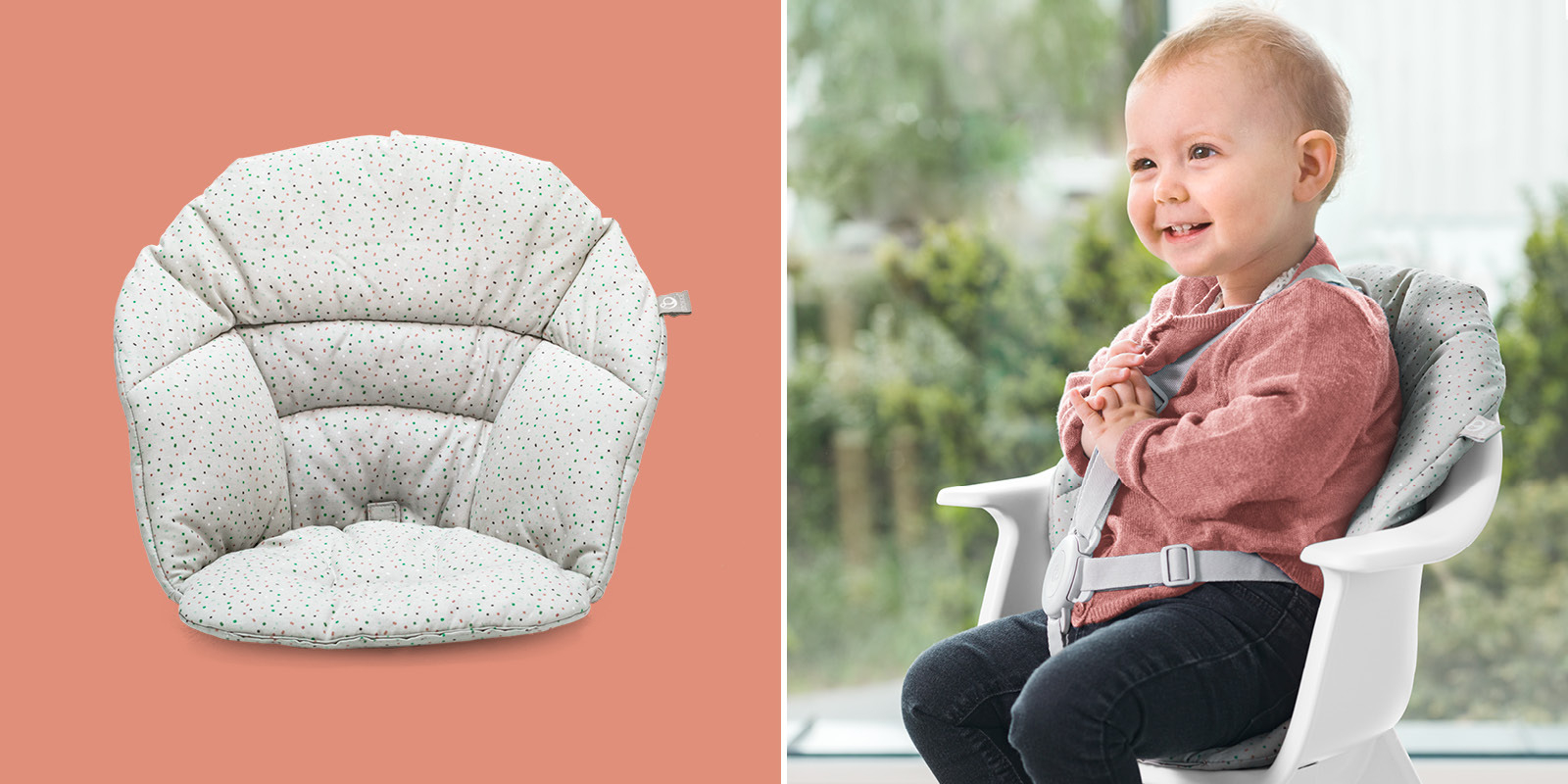 Poduška STOKKE Clikk Grey Sprinkles