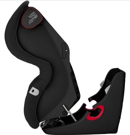 BRITAX-ROMER King II LS black Wine Rose Autosedačka