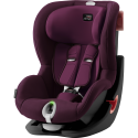 BRITAX-ROMER King II LS black Burgundy Red Autosedačka